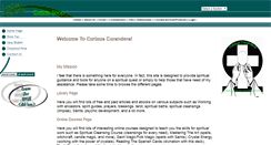 Desktop Screenshot of curiouscurandera.com